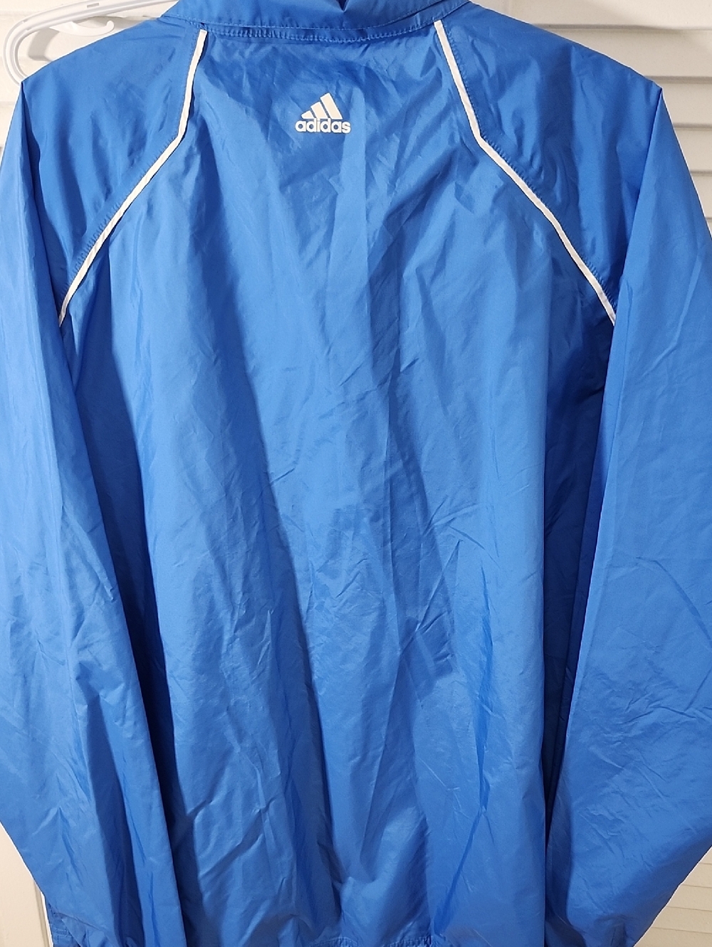 Adidas Royal Blue Track Jacket with White Piping - Picture 4 of 4